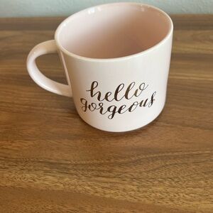 Threshold Pink Ceramic Mug - Hello Gorgeous